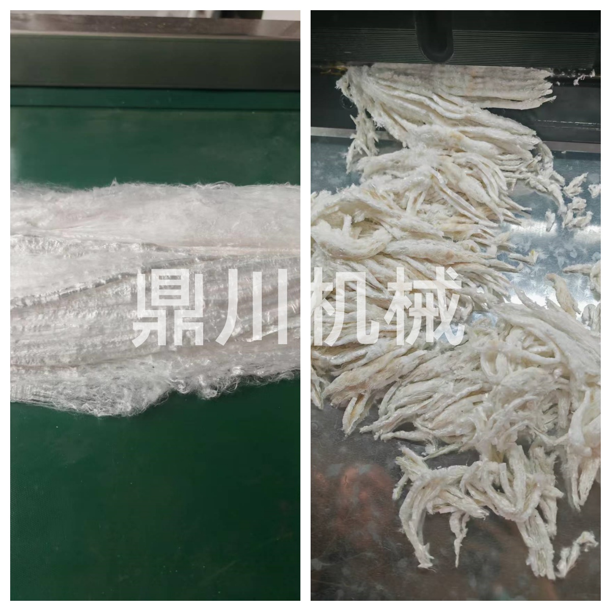 纤维切断对比